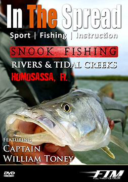 Snook fishing video with Capt. William Toney from In The Spread